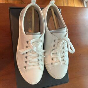 Vionic white leather sneakers